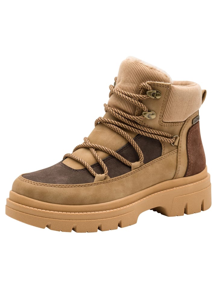 Stiefelette in MOCCA COMB
