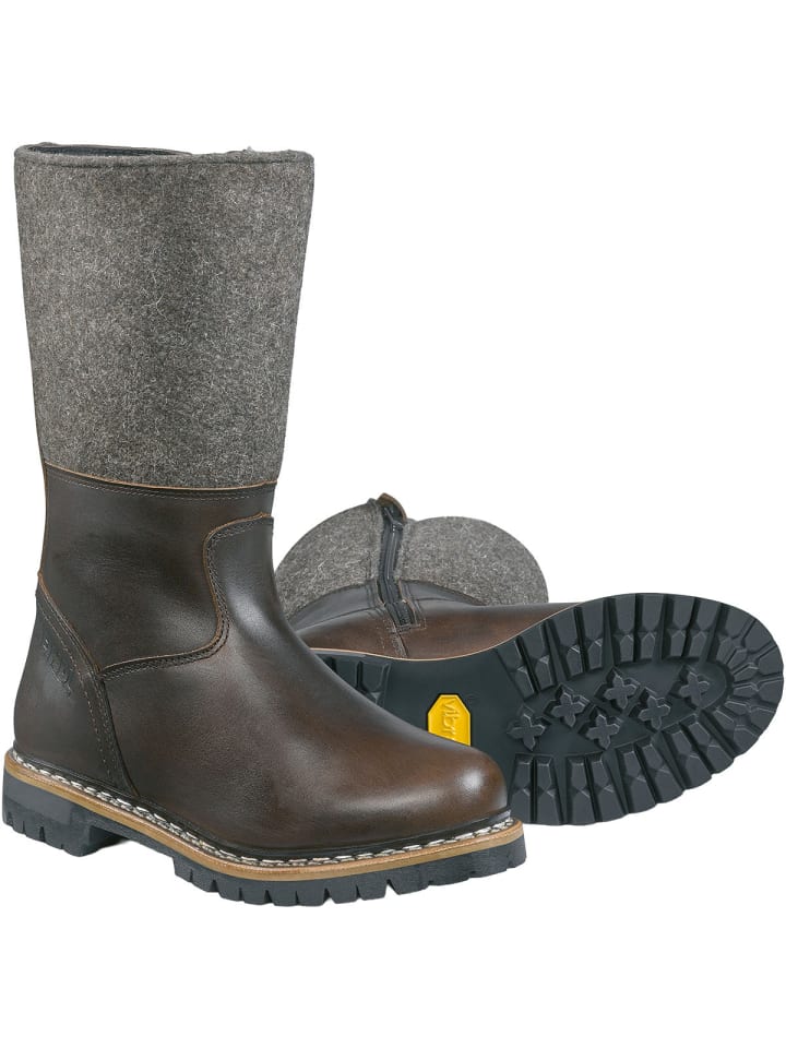 Winterstiefel Filzmoos in dunkelbraun