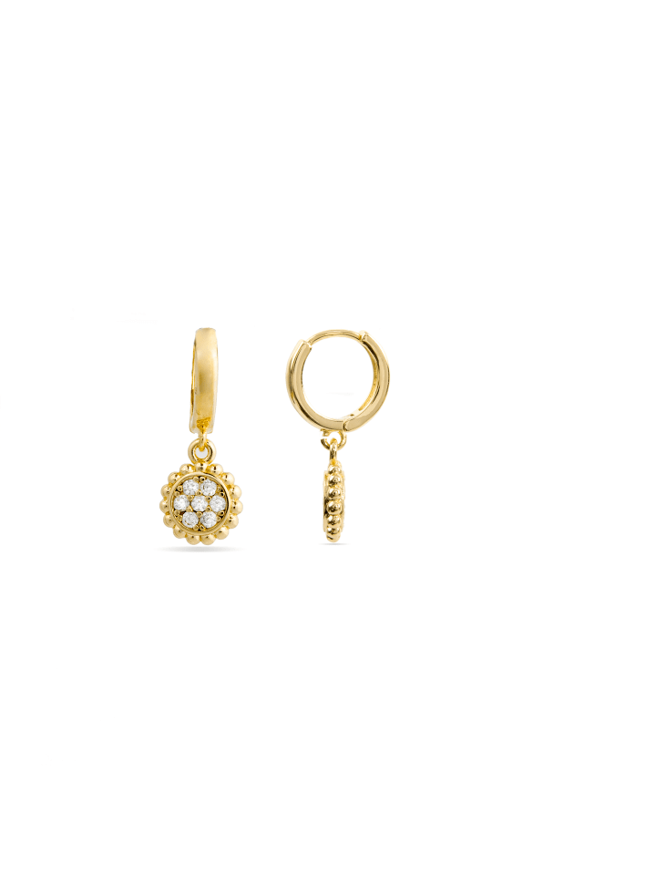 Ohrringe Abdau mit 18 Karat Gold-Finish – ABDAU