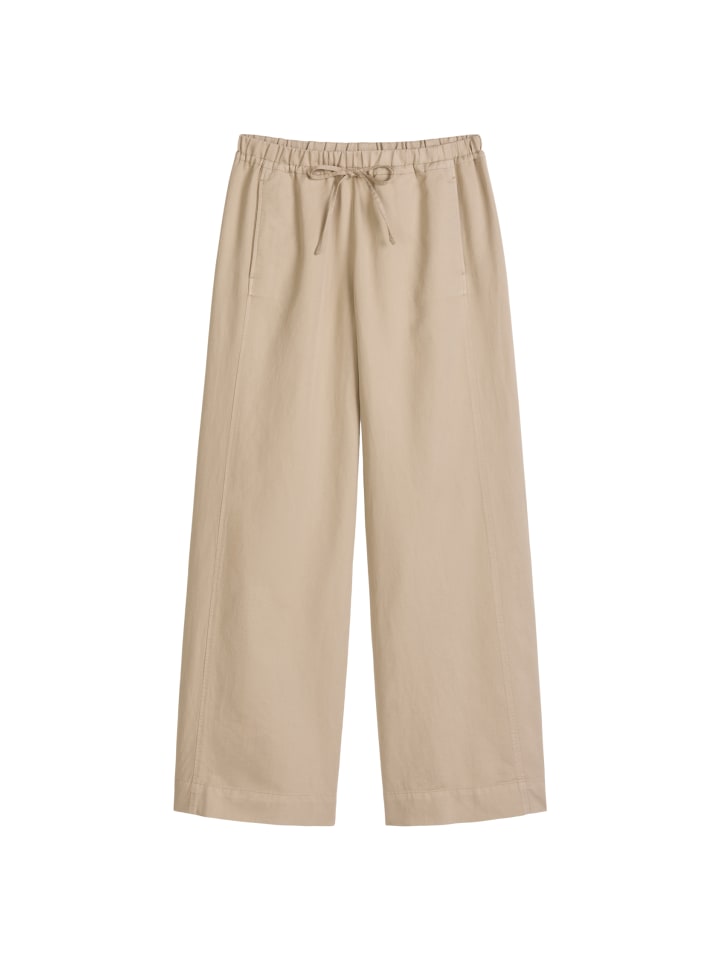 Weite Hose in Earthy Taupe