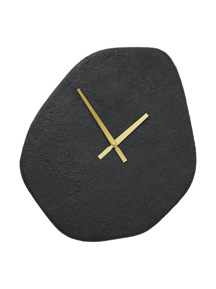 Wanduhr Ragna Schwarz 4 x 38 cm