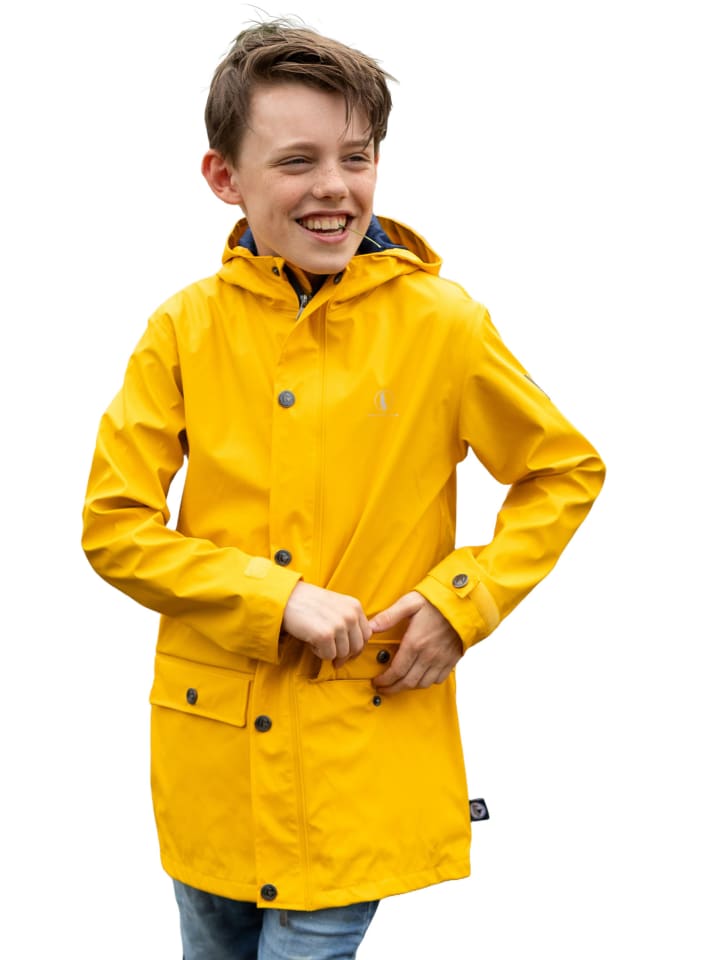 Jungen Ostfriesennerz Jacke in yellow
