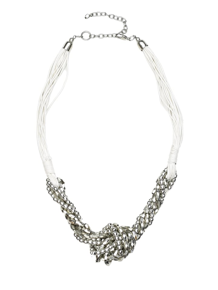 Kurze Kette " Hera " in weiß