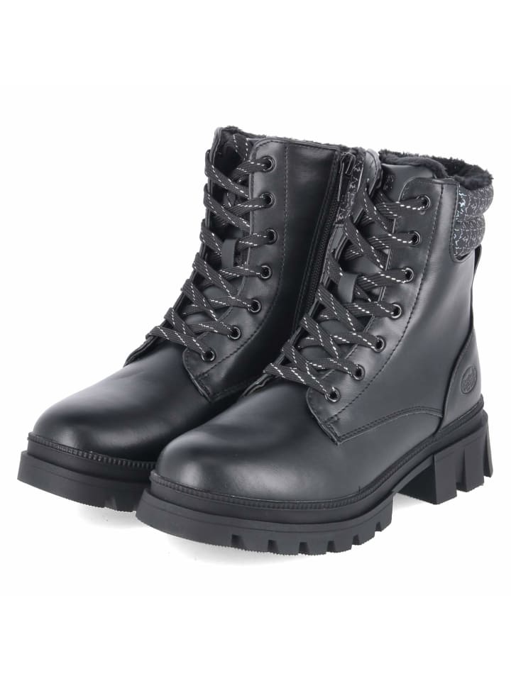 Schhnürboots in schwarz