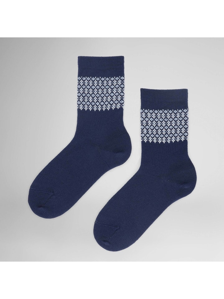 Socken Nordic Fashion in royal blue