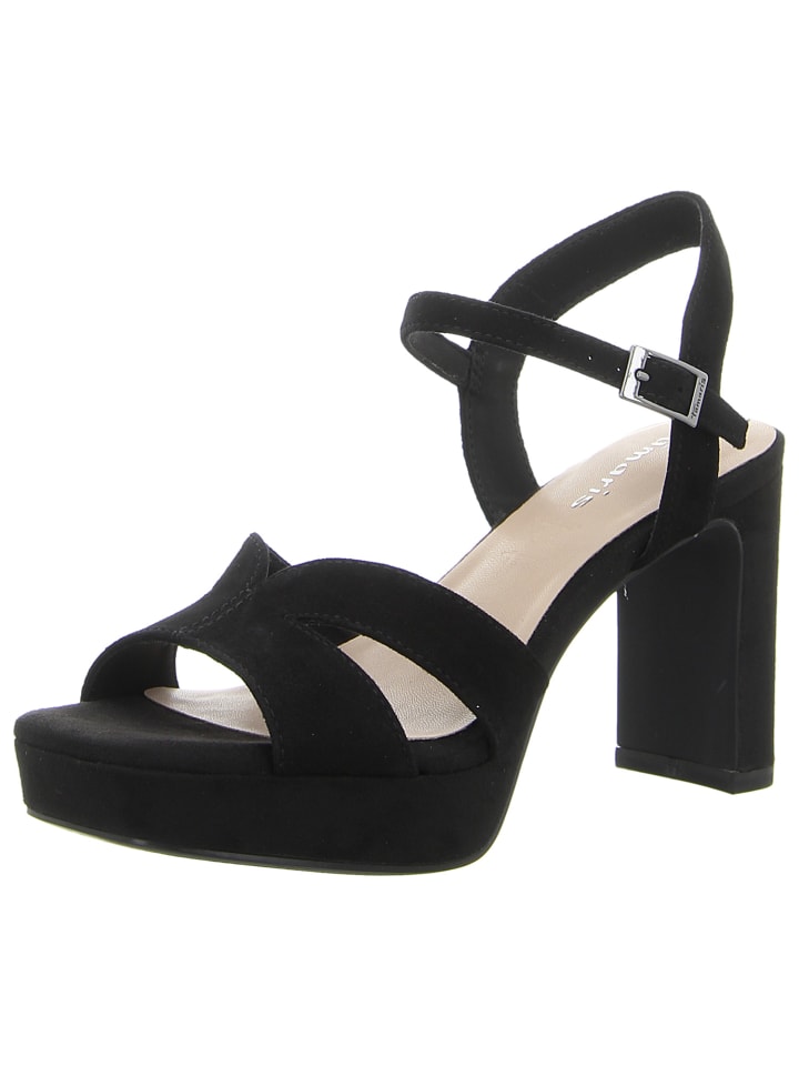 Sandalette in schwarz