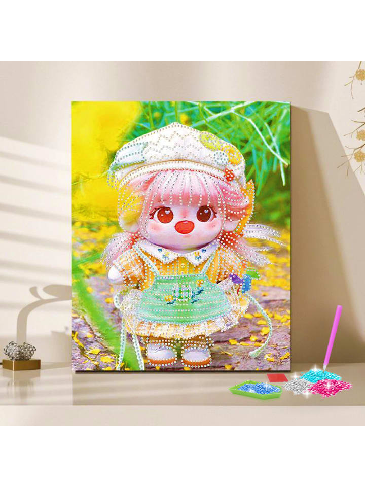 5D Diamond Painting-Puppe - "Aurora"
