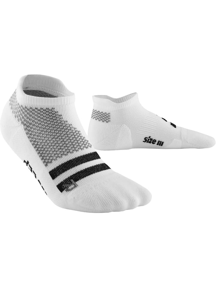 TRAINING COMPRESSISOCKS NO SHOW in Weiß