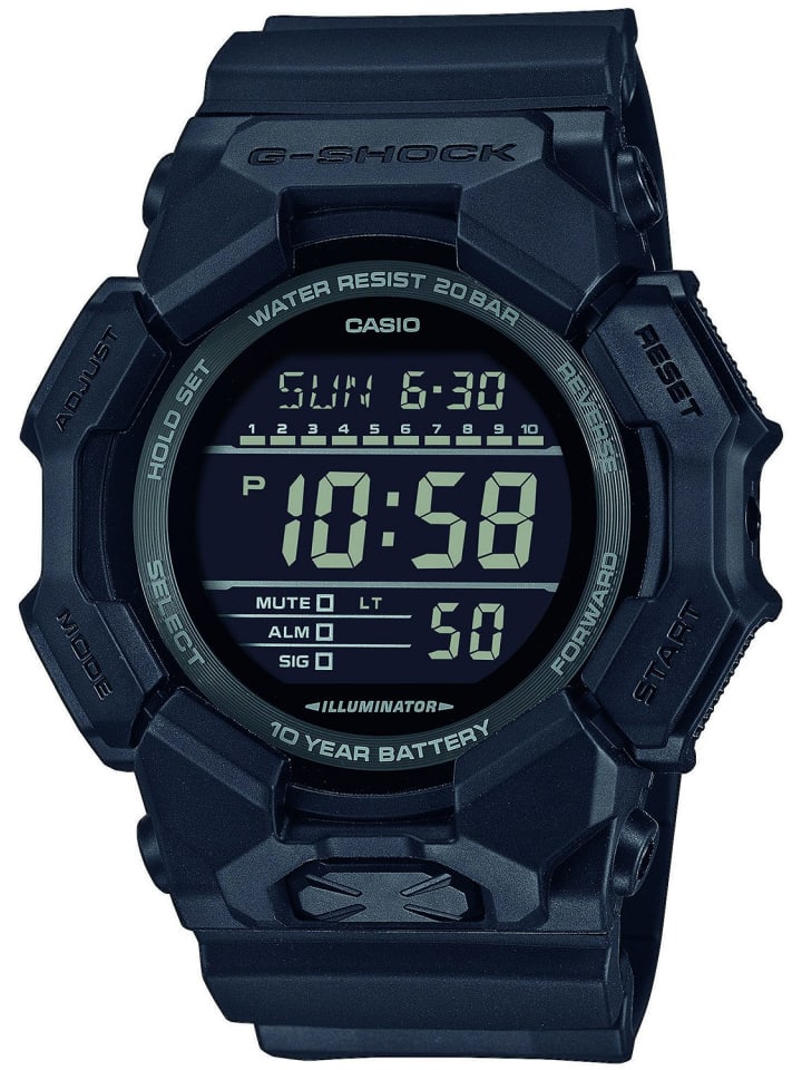 G-Shock Classic Digital-Herrenuhr Schwarz