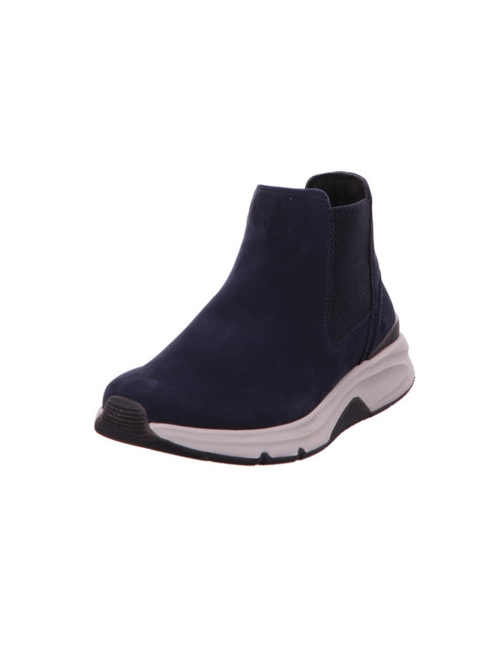 Komfort Schnürschuh in blau