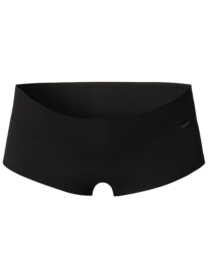 Short Cotton Melange in Black