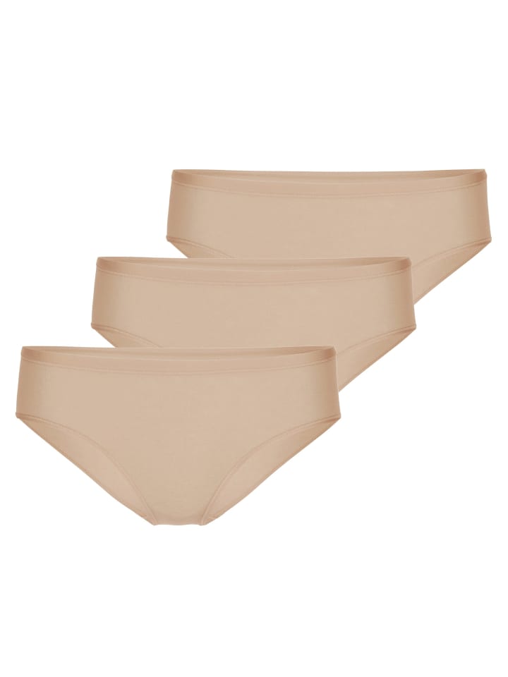 Slip 3er Pack in Nude