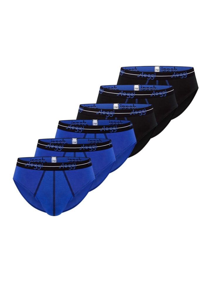 Midi Slip / Unterhose Start in Hellblau / Dunkelblau