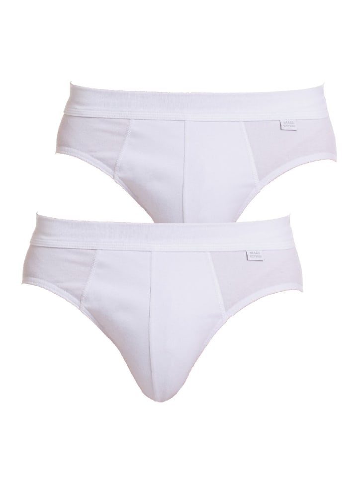2er-Set: Slips in weiß