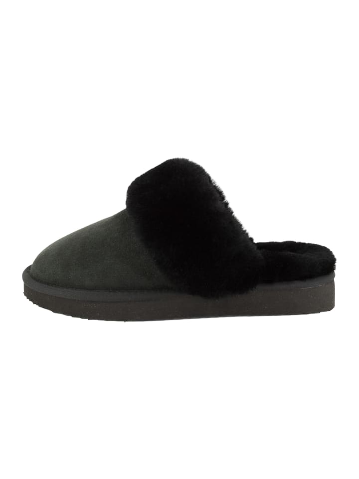 Pantoffeln Classic in Schwarz