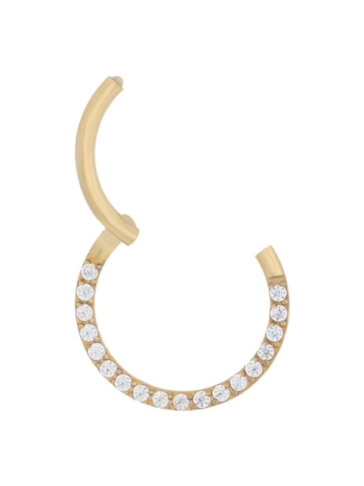 Damen Piercing aus Edelstahl in gold
