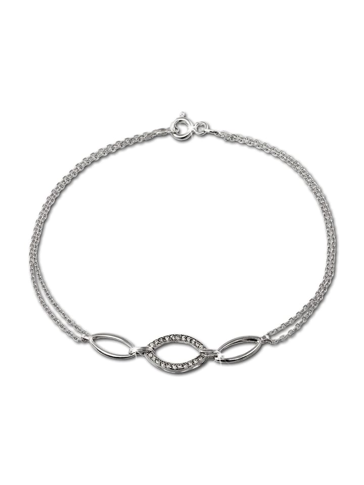 925 Sterling Silber Damen SilberDream Armbänder Oval ca. 19cm
