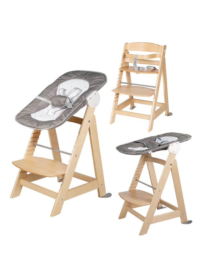 Treppenhochstuhl 'Born Up' Set 2in1 - 'Sternenzauber' - mit Liegefunktion