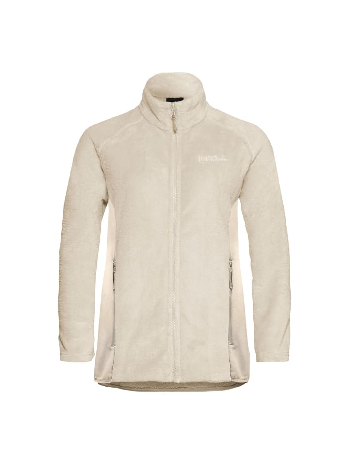 Fleecejacke Rotwand FZ W in Beige