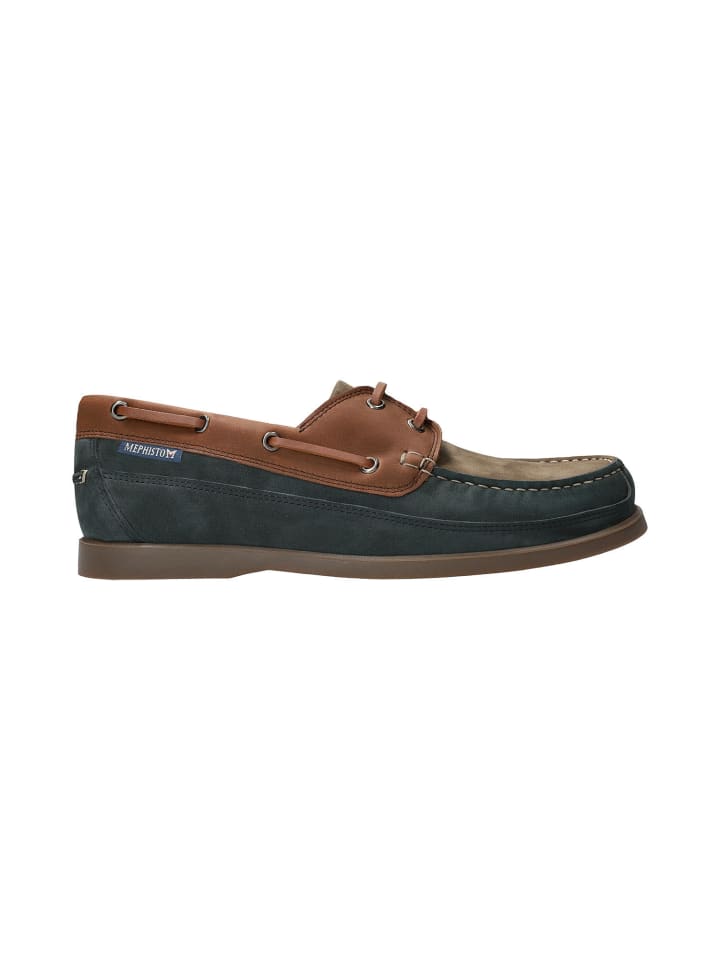 SHOES "Boating" in deep blue