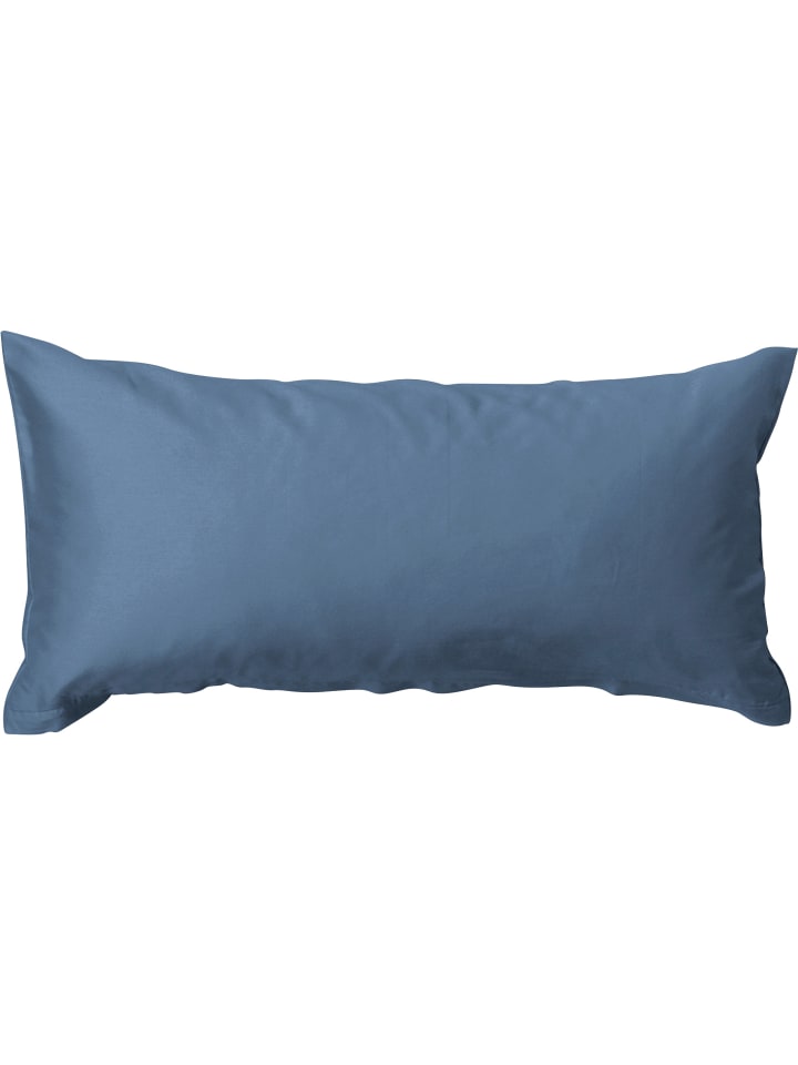 Mako-Interlock-Jersey Kissenbezug Amberg in rauchblau