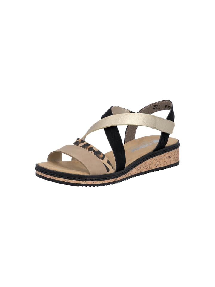 Sandalen in schwarz