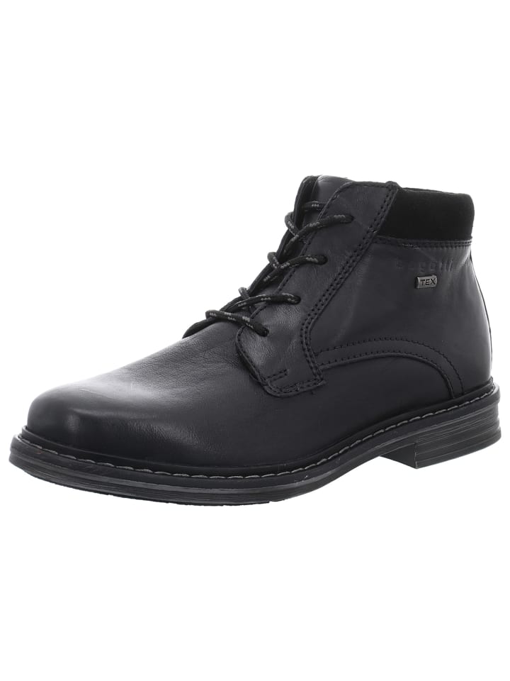 Stiefelette in schwarz