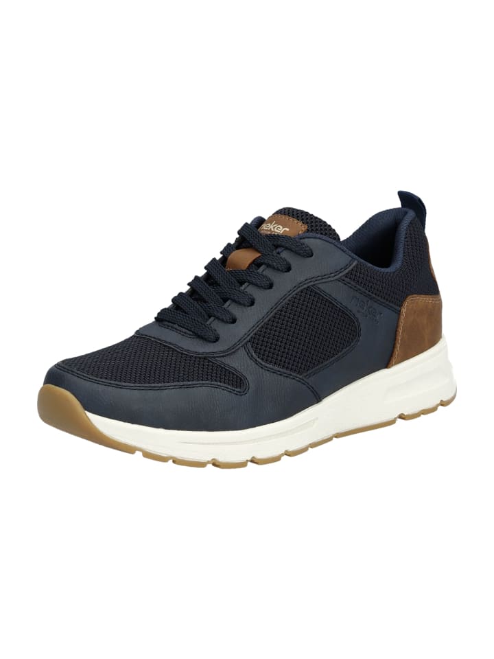 Sportliche Schnürschuhe in Blau