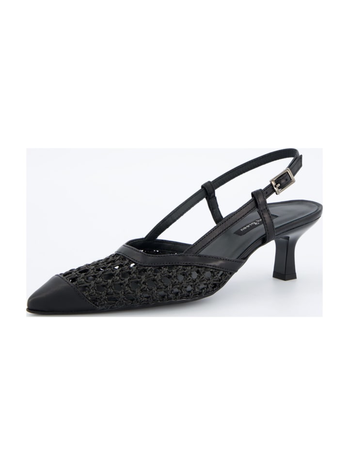 Slingpumps in Schwarz