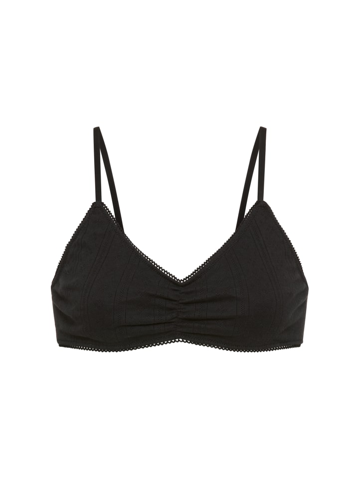 Bralette in schwarz