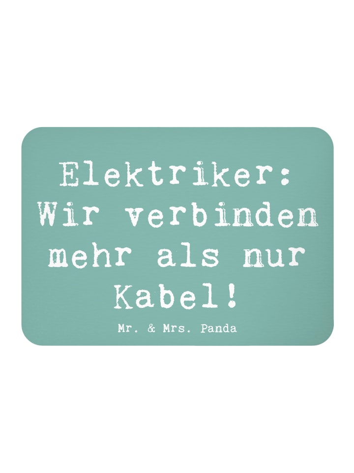 Kühlschrankmagnet Spruch Elektriker Verbindunge... in Meeresbrise