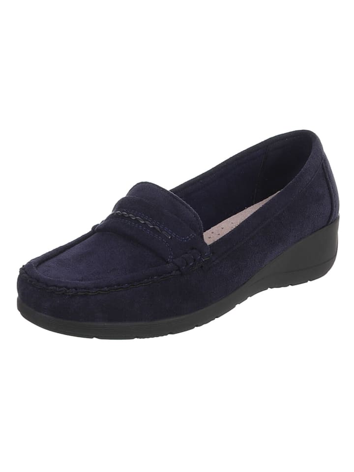 Halbschuh in Dunkelblau