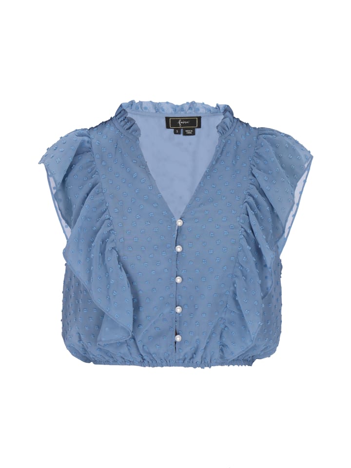 Damen Bluse in Hellblau