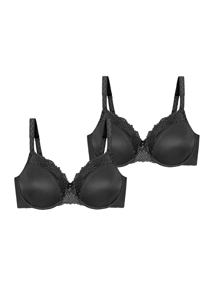 Bügel-BH Ladyform Soft in Black