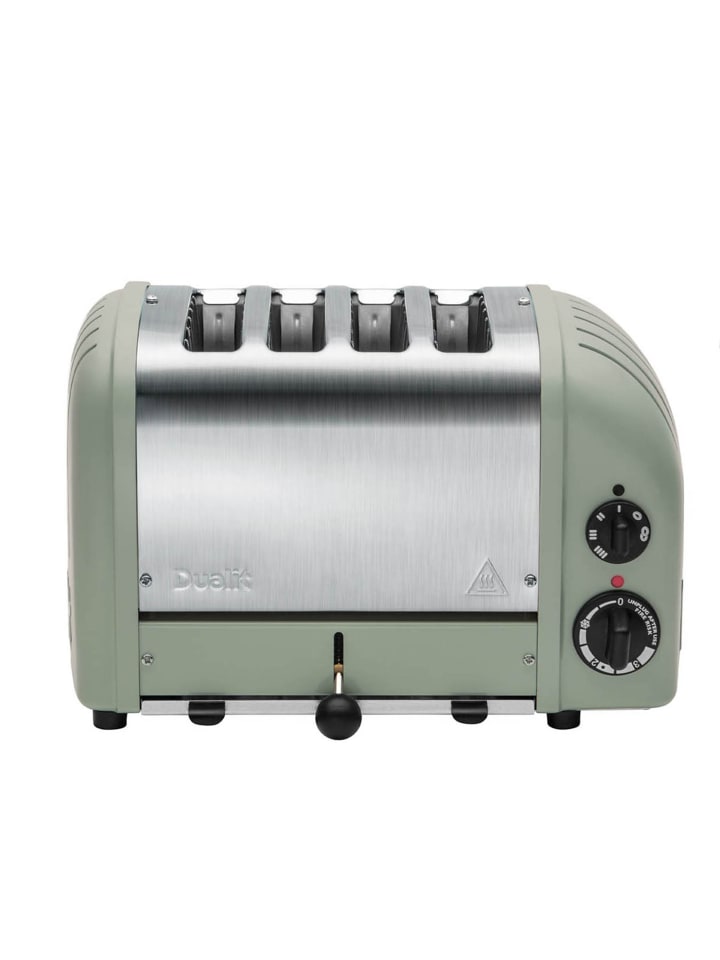 DUALIT | Toaster, NEWGEN, salbei, 4 Scheiben