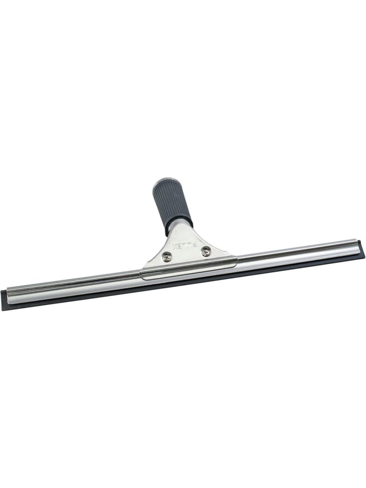 Novaliv Fensterabzieher Profi 45 cm Fensterreiniger Edelstahl mit ausw in Silber
