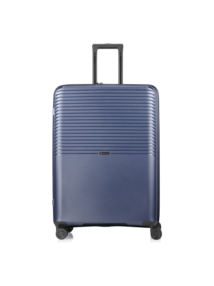 Jet 4 Rollen Trolley L 75 cm mit Dehnfalte navy