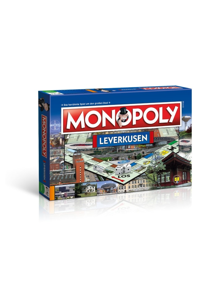 Monopoly Leverkusen Stadtedition City in bunt