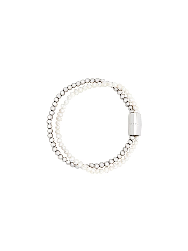Armband magnetica system silber, weiss