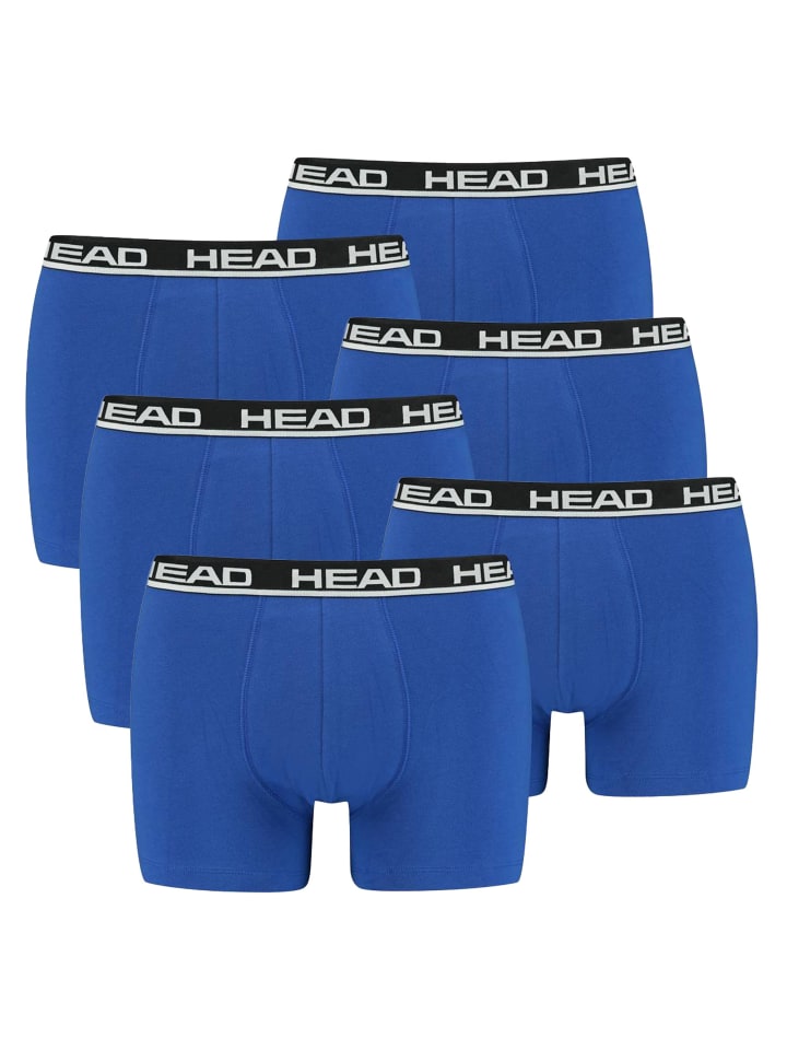 Boxershort 6er Pack in Blau/Schwarz