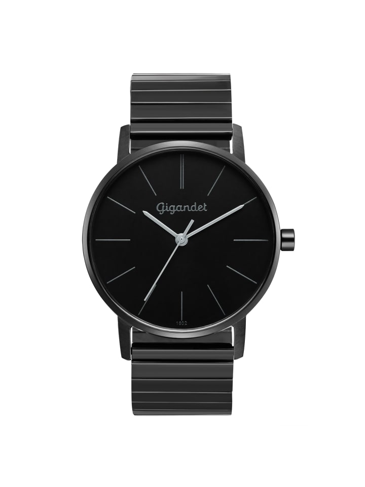 Quarzuhr "MINIMALISM" in Schwarz