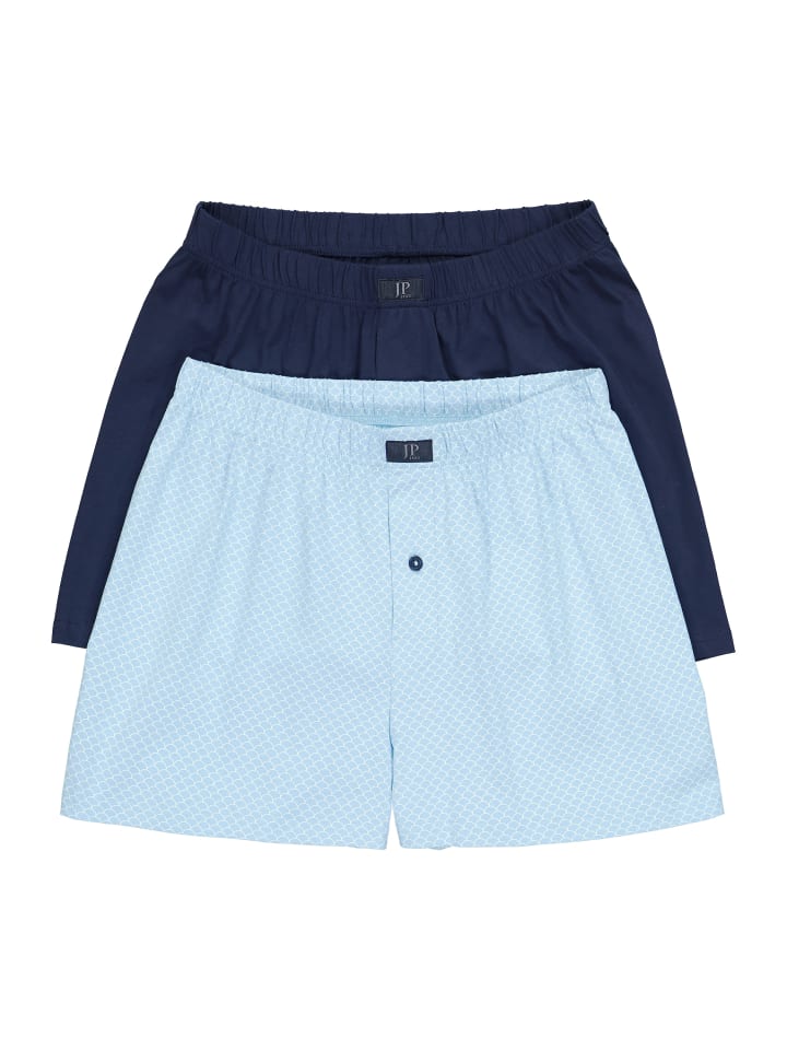 Boxershort in jeans blau