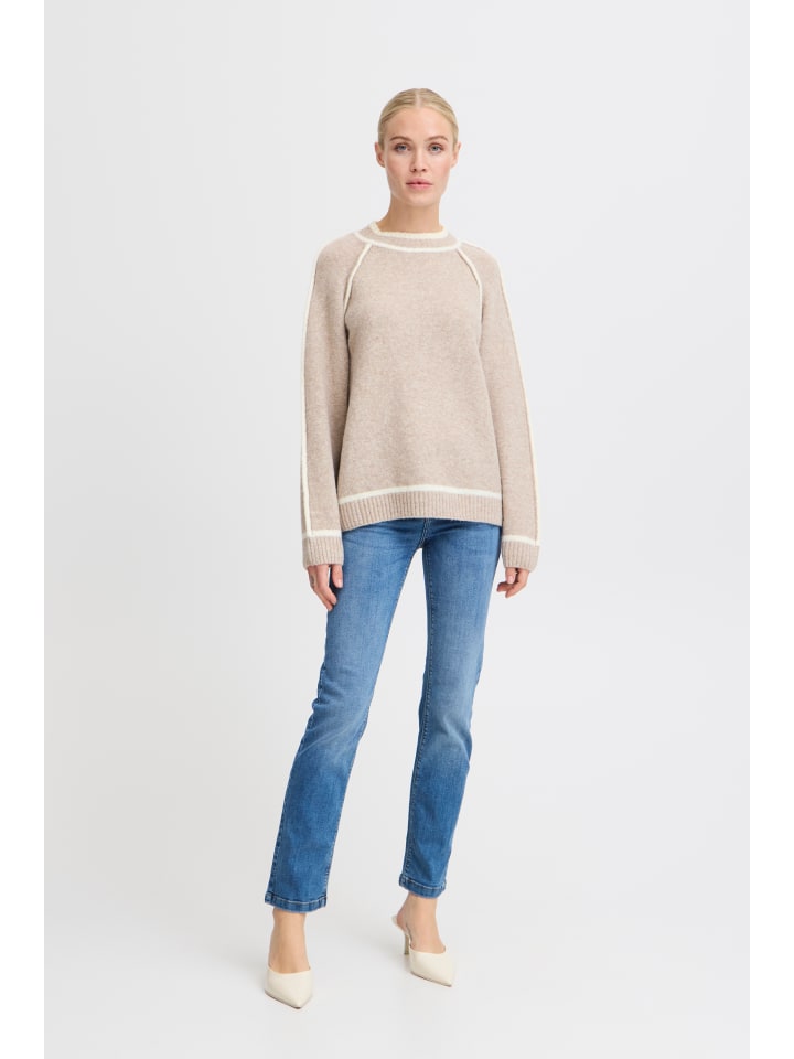 Strickpullover BYNINNA Loose fit in Sepia Tint Mix