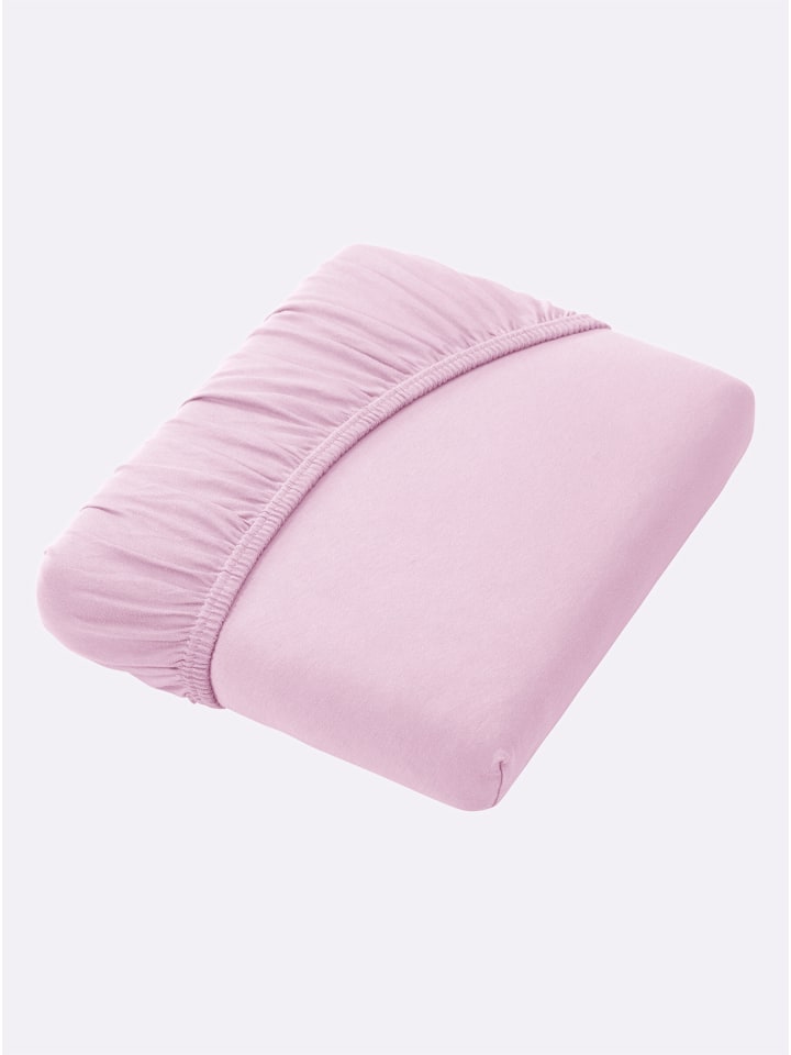 Spannbetttuch in violett