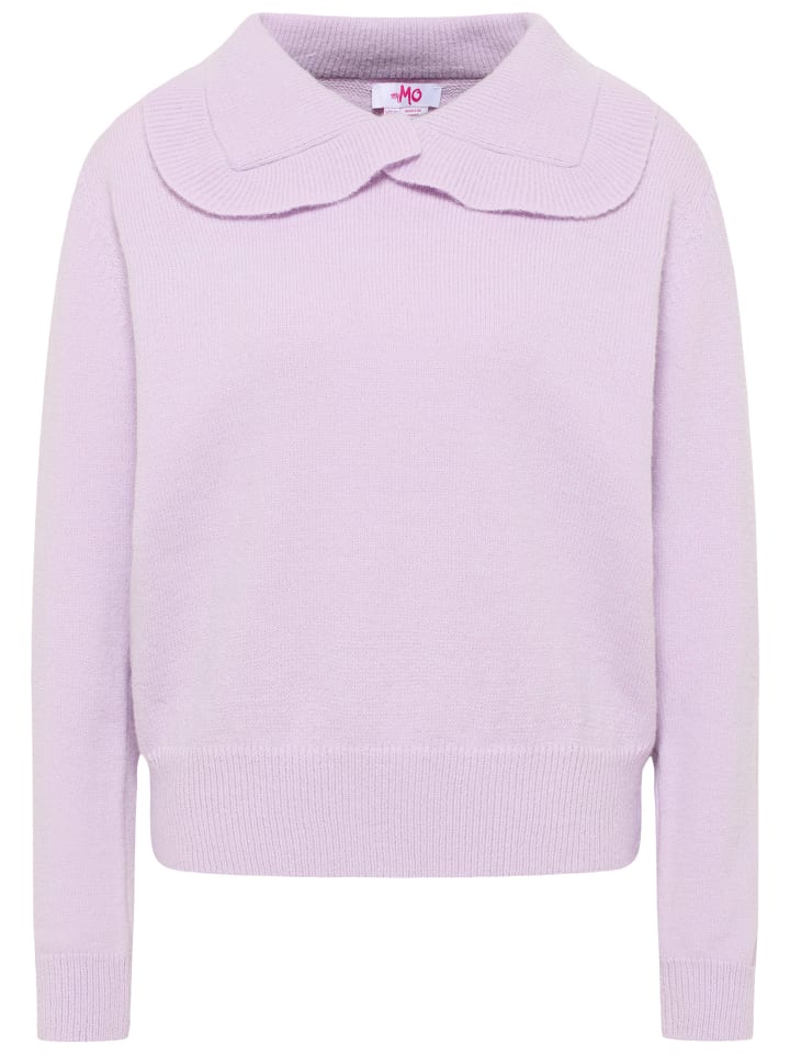Damen Strickpullover in Hellviolett