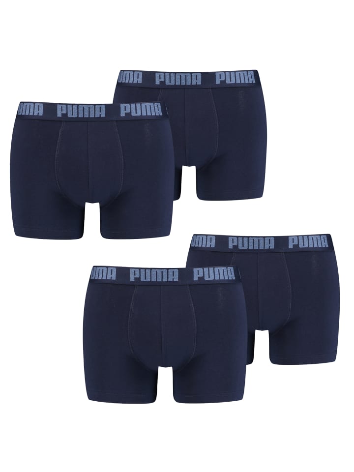 Boxershorts PUMA BASIC BOXER 4P in 321 - navy