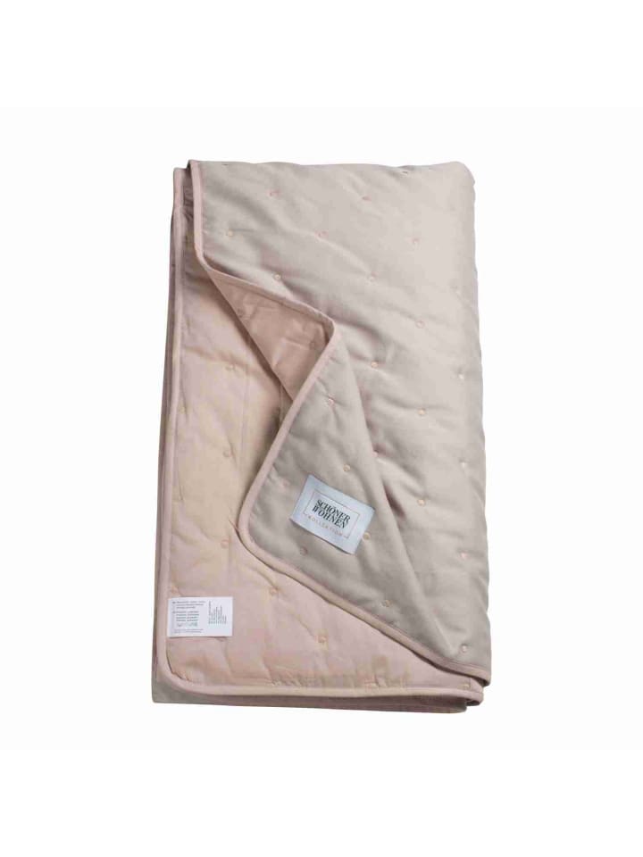 Überwurf Tagesdecke SOFT 1 in Sand