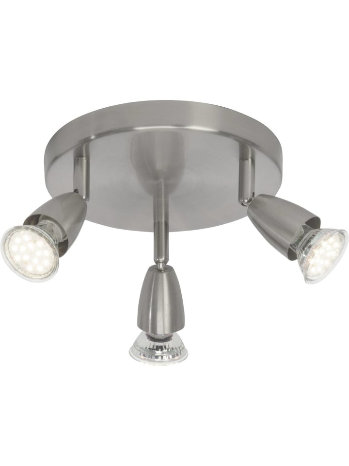 Amalfi LED Spotrondell 3flg in eisen