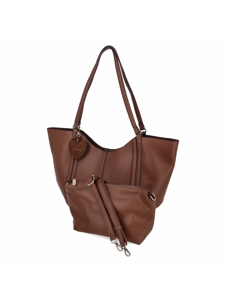 Shopper-Set in braun