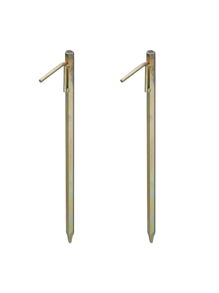 2x Bodenanker in Gelb
